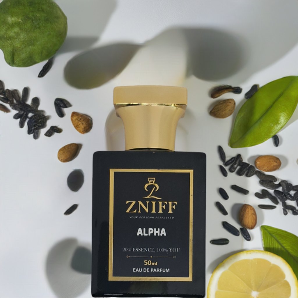 Zniff Alpha Perfume for Men | Long - Lasting Fragrance | Classic Masculine Scent for Daily Wear & Special Occasions | Perfect Gift for Men | Sophisticated & Refreshing 50ml - Zniff - Fragrance