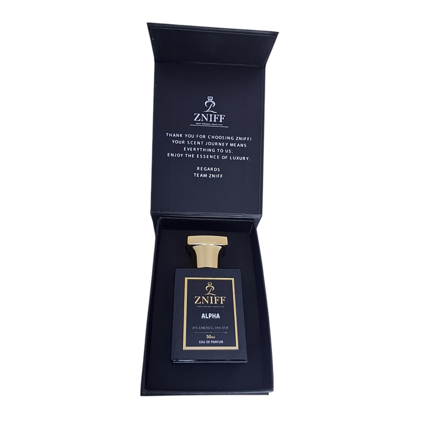 Zniff Alpha Perfume for Men | Long - Lasting Fragrance | Classic Masculine Scent for Daily Wear & Special Occasions | Perfect Gift for Men | Sophisticated & Refreshing 50ml - Zniff - Fragrance