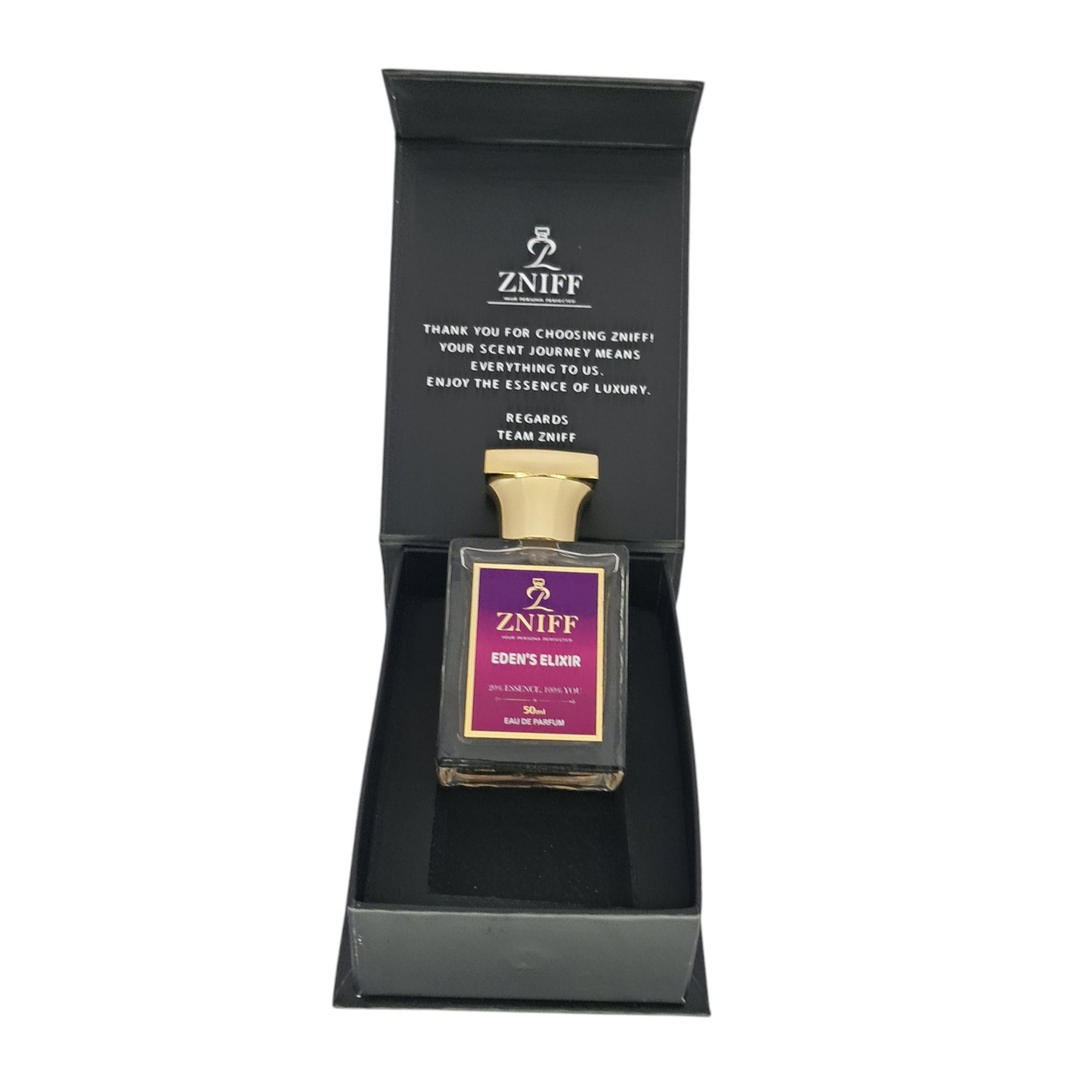 Zniff Eden's Elixir Perfume for Women 50ML | Luxurious Floral & Fruity Fragrance | Long - Lasting Scent for Day & Night | Refreshing, Sophisticated Perfume for Women | Perfect Gift for Her - Zniff - Fragrance