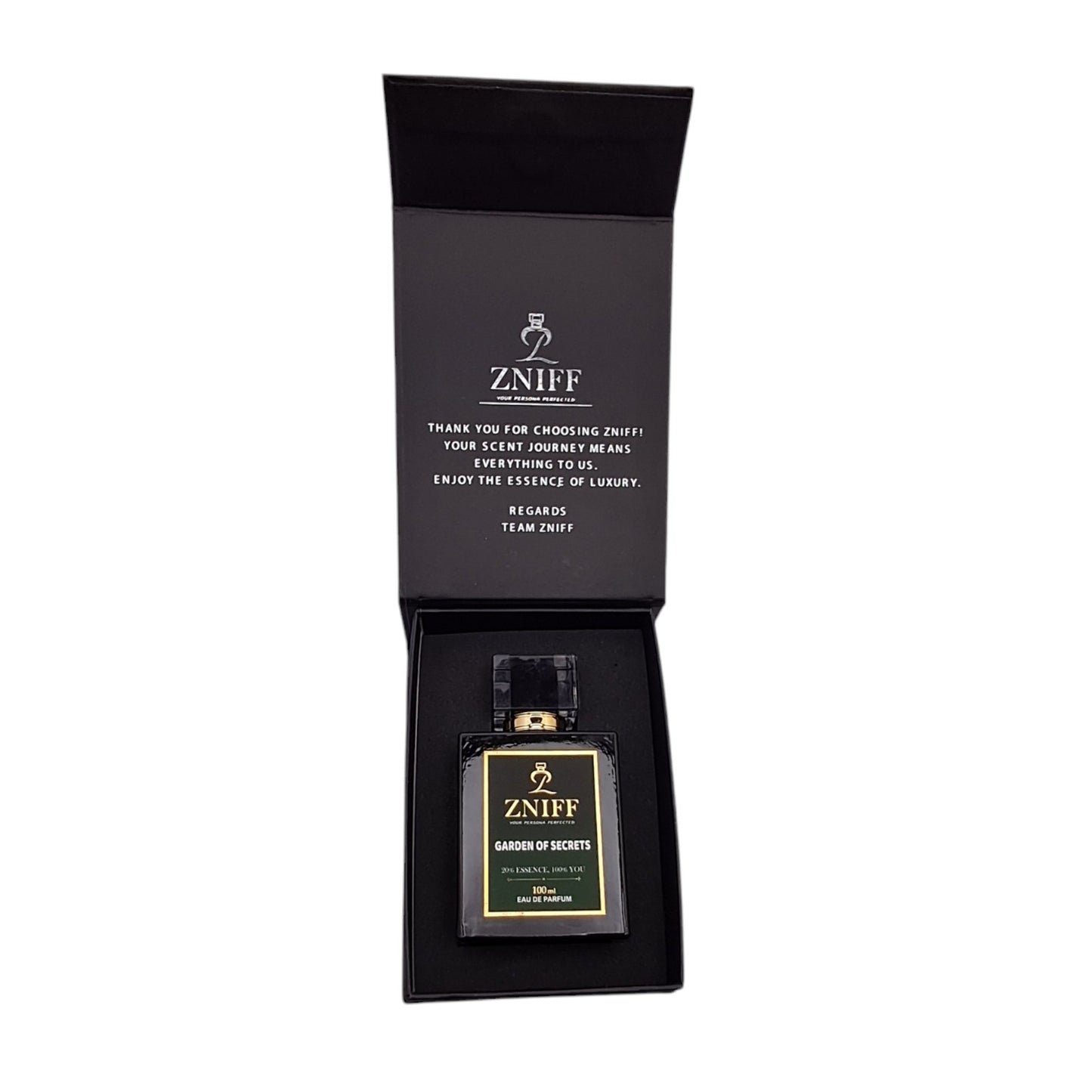Zniff Garden of Secret(100ml) | Unisex Perfume | Long - Lasting Fragrance | Classic Scent for Daily Wear & Special Occasions | Perfect Gift | Sophisticated & Refreshing - Zniff - Fragrance