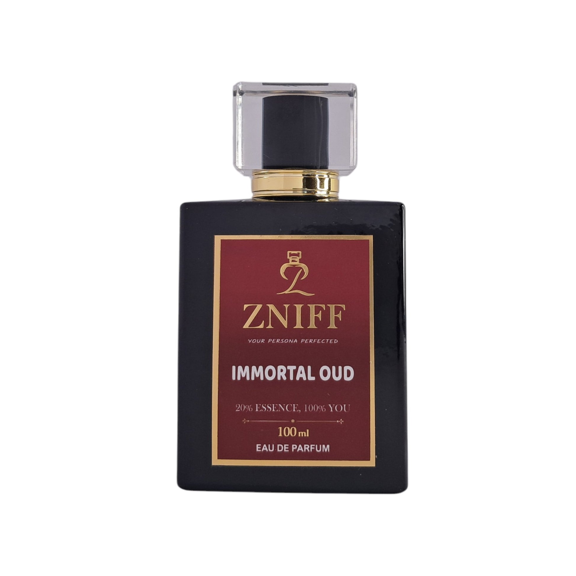 Zniff Immortal Oud Unisex Perfume 100ml | Long - Lasting Fragrance for Men & Women | Sophisticated Scent for All Occasions | Fresh, Invigorating, and All - Day Wear | Perfect for Gifting - Zniff - Fragrance