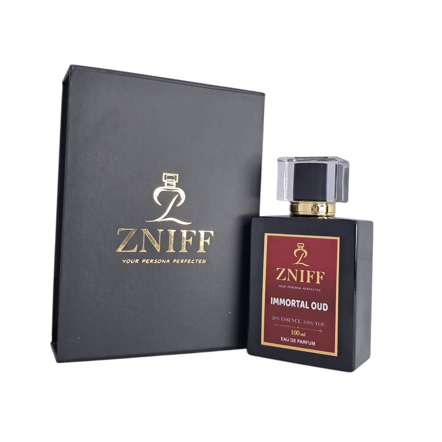 Zniff Immortal Oud Unisex Perfume 100ml | Long - Lasting Fragrance for Men & Women | Sophisticated Scent for All Occasions | Fresh, Invigorating, and All - Day Wear | Perfect for Gifting - Zniff - Fragrance