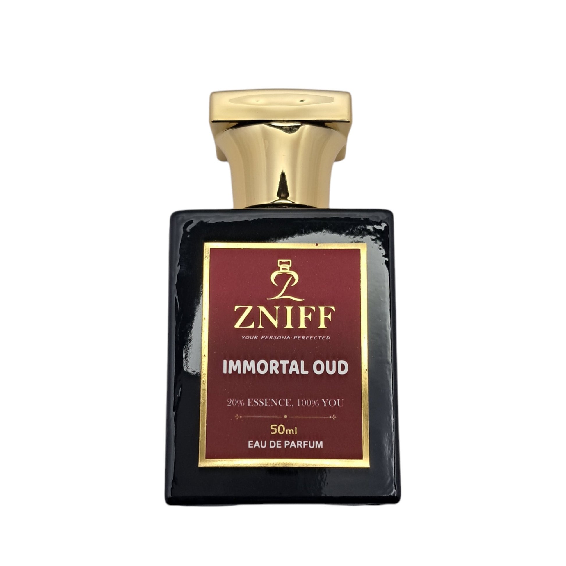 Zniff Immortal Oud Unisex Perfume 50ml | Long - Lasting Fragrance for Men & Women | Sophisticated Scent for All Occasions | Fresh, Invigorating, and All - Day Wear | Perfect for Gifting - Zniff - Fragrance