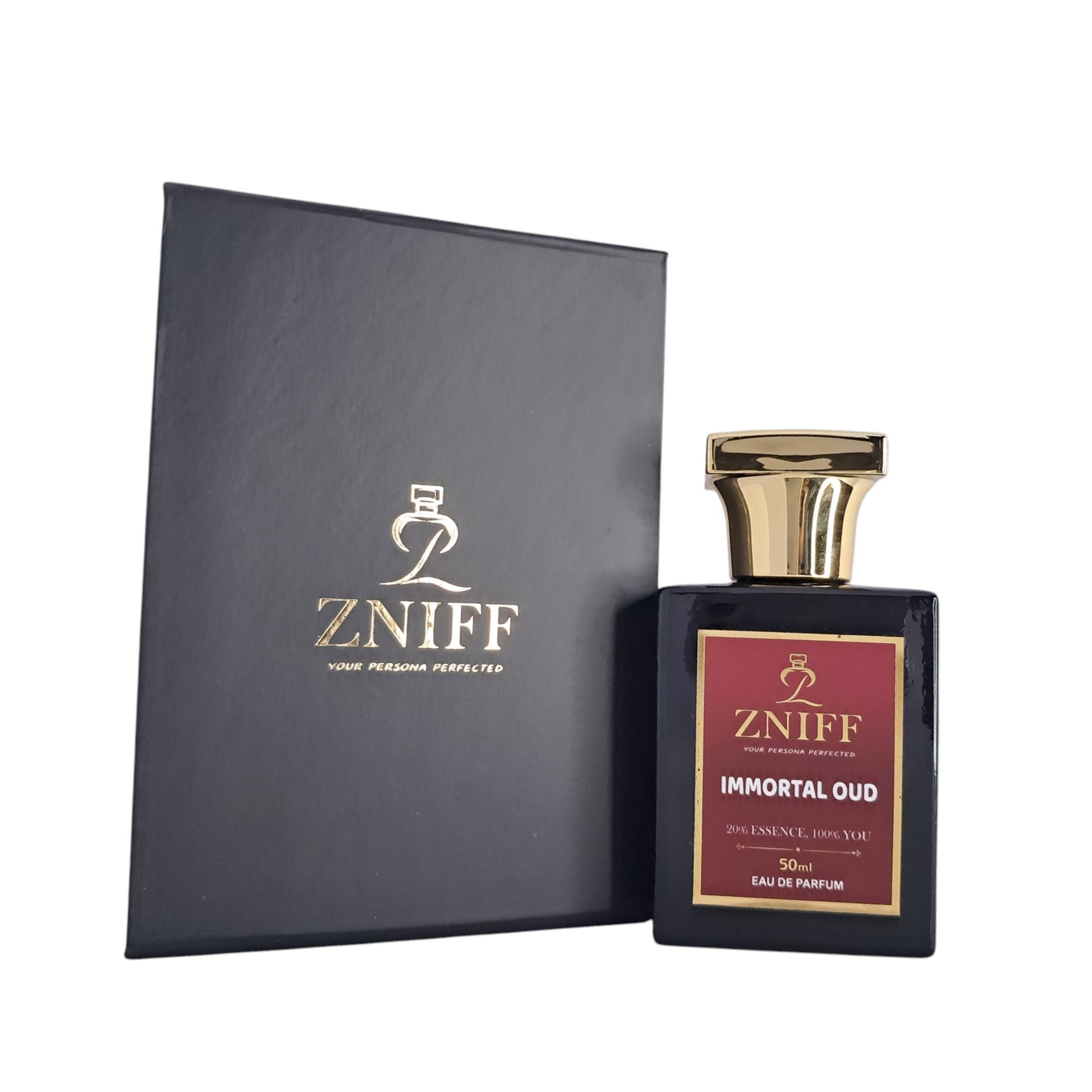 Zniff Immortal Oud Unisex Perfume 50ml | Long - Lasting Fragrance for Men & Women | Sophisticated Scent for All Occasions | Fresh, Invigorating, and All - Day Wear | Perfect for Gifting - Zniff - Fragrance