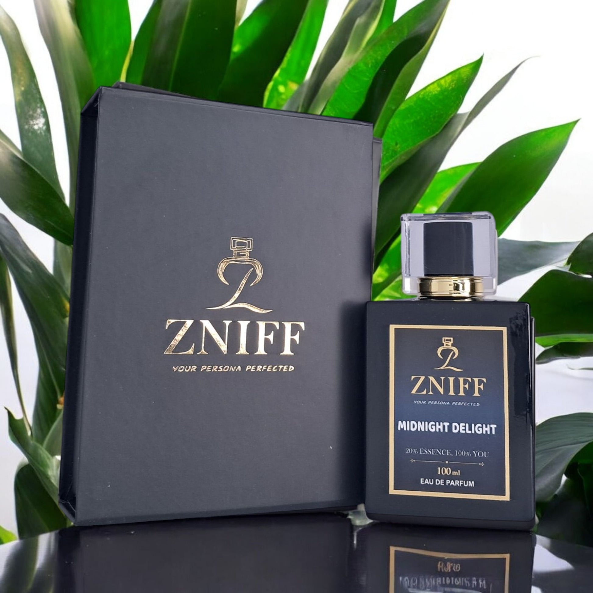 Zniff Midnight Delight (100ML) | Unisex Perfume | Long - Lasting Fragrance for Men & Women | Sophisticated Scent for All Occasions | Fresh, Invigorating, and All - Day Wear | Perfect for Gifting - Zniff - Fragrance