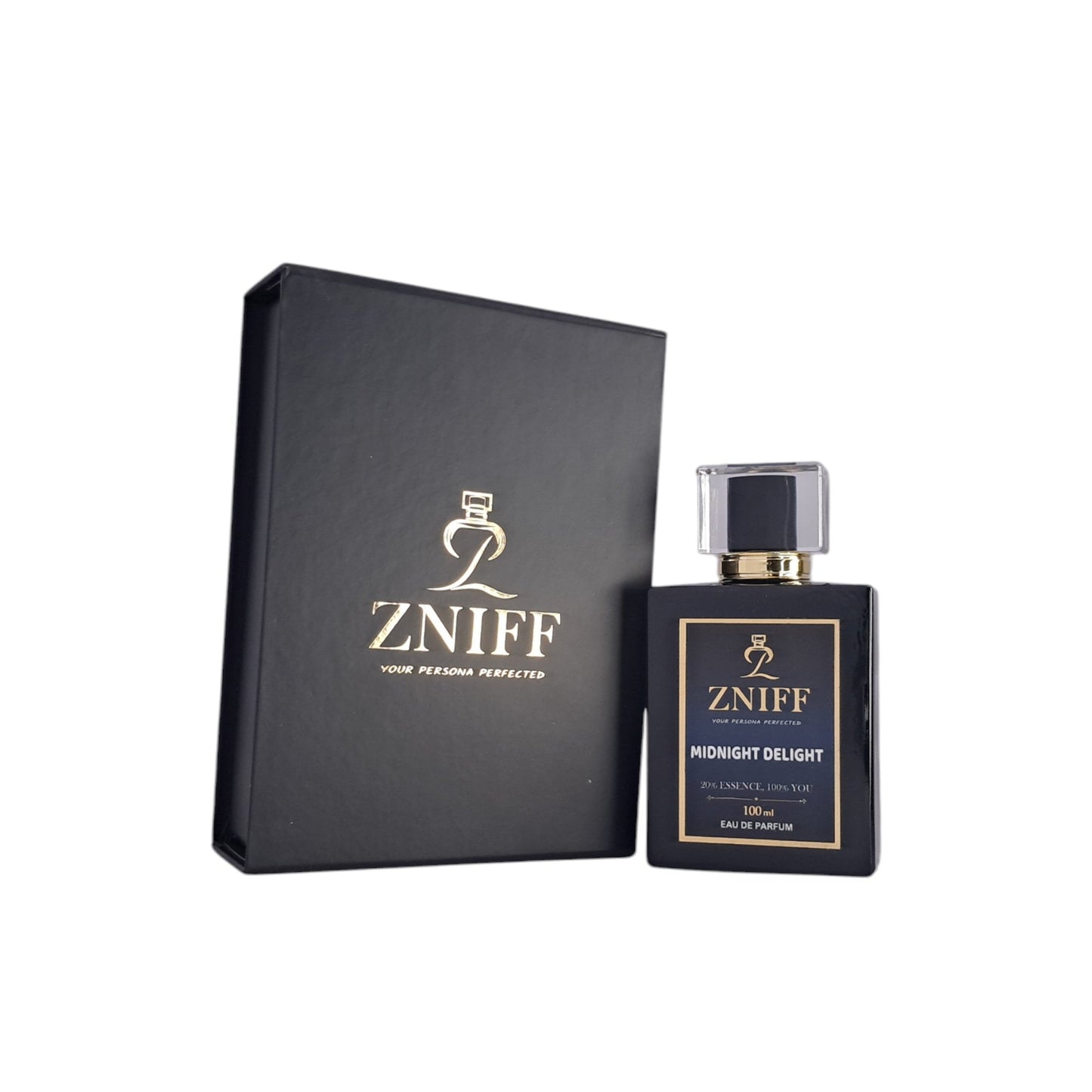 Zniff Midnight Delight (100ML) | Unisex Perfume | Long - Lasting Fragrance for Men & Women | Sophisticated Scent for All Occasions | Fresh, Invigorating, and All - Day Wear | Perfect for Gifting - Zniff - Fragrance