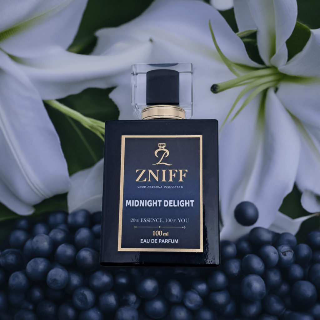 Zniff Midnight Delight (100ML) | Unisex Perfume | Long - Lasting Fragrance for Men & Women | Sophisticated Scent for All Occasions | Fresh, Invigorating, and All - Day Wear | Perfect for Gifting - Zniff - Fragrance