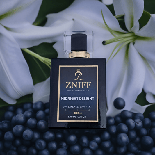Zniff Midnight Delight (100ML) | Unisex Perfume | Long - Lasting Fragrance for Men & Women | Sophisticated Scent for All Occasions | Fresh, Invigorating, and All - Day Wear | Perfect for Gifting - Zniff - Fragrance