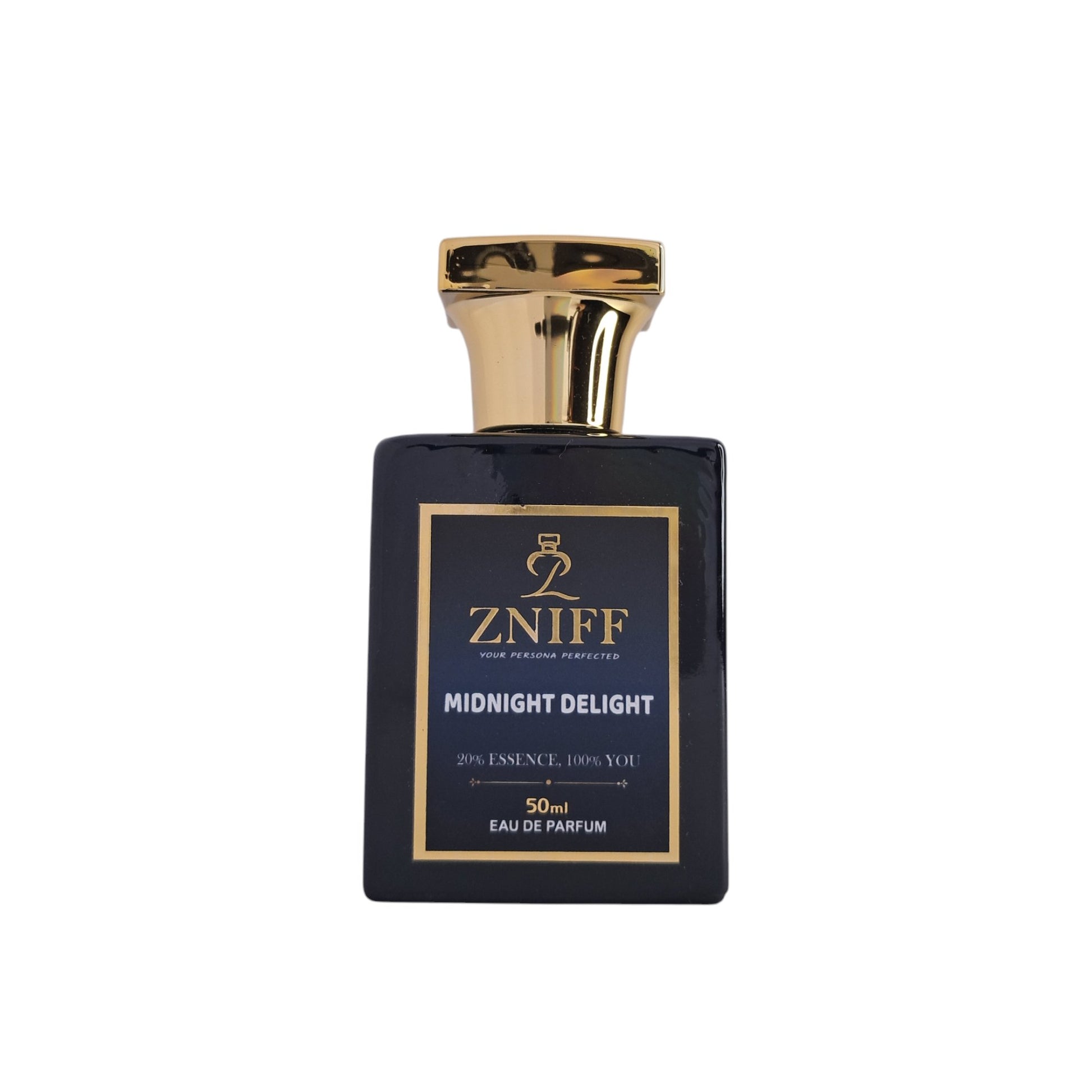 Zniff Midnight Delight(50ml) | Unisex Perfume | Long - Lasting Fragrance for Men & Women | Sophisticated Scent for All Occasions | Fresh, Invigorating, and All - Day Wear | Perfect for Gifting - Zniff - Fragrance