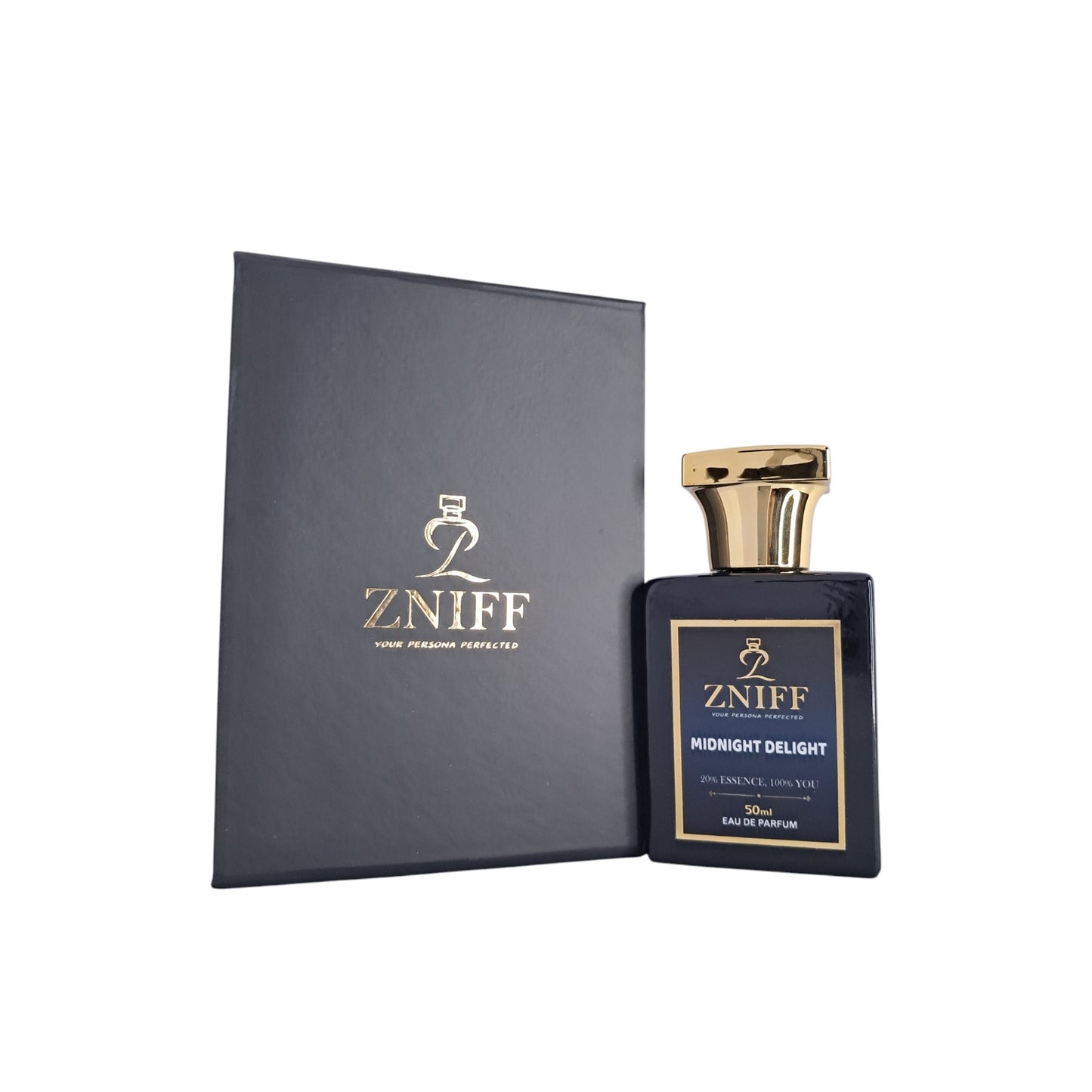 Zniff Midnight Delight(50ml) | Unisex Perfume | Long - Lasting Fragrance for Men & Women | Sophisticated Scent for All Occasions | Fresh, Invigorating, and All - Day Wear | Perfect for Gifting - Zniff - Fragrance